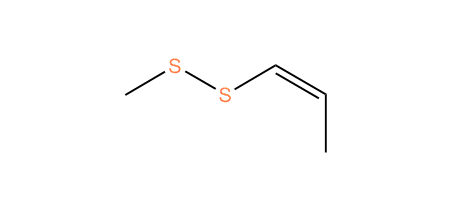 Methyl (Z)-1-propenyl disulfide